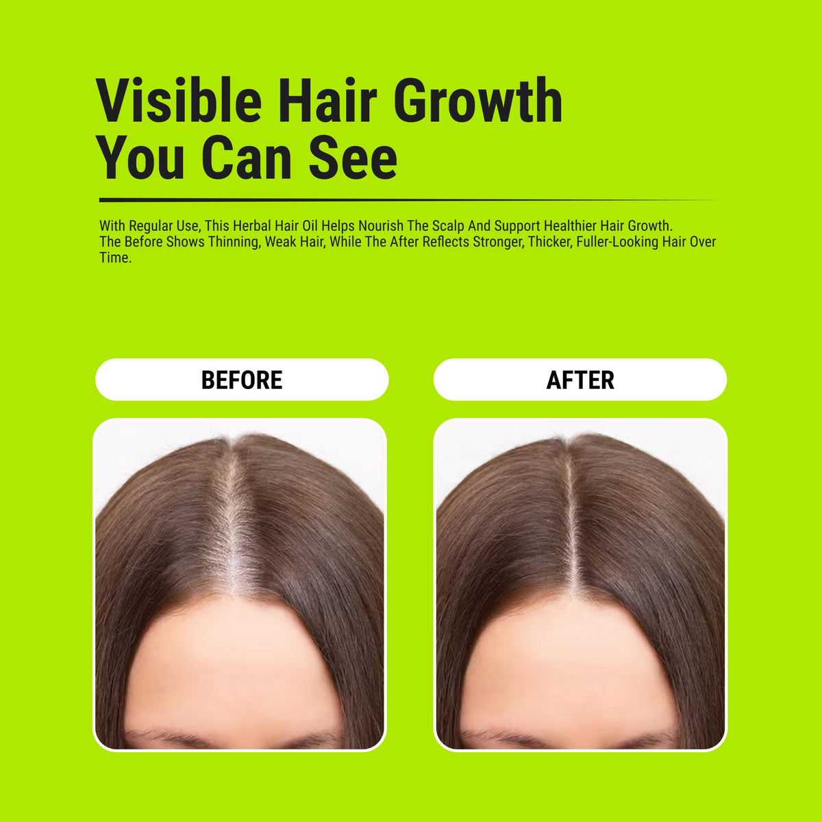 Hair Growth Oil with 18 Herbs
