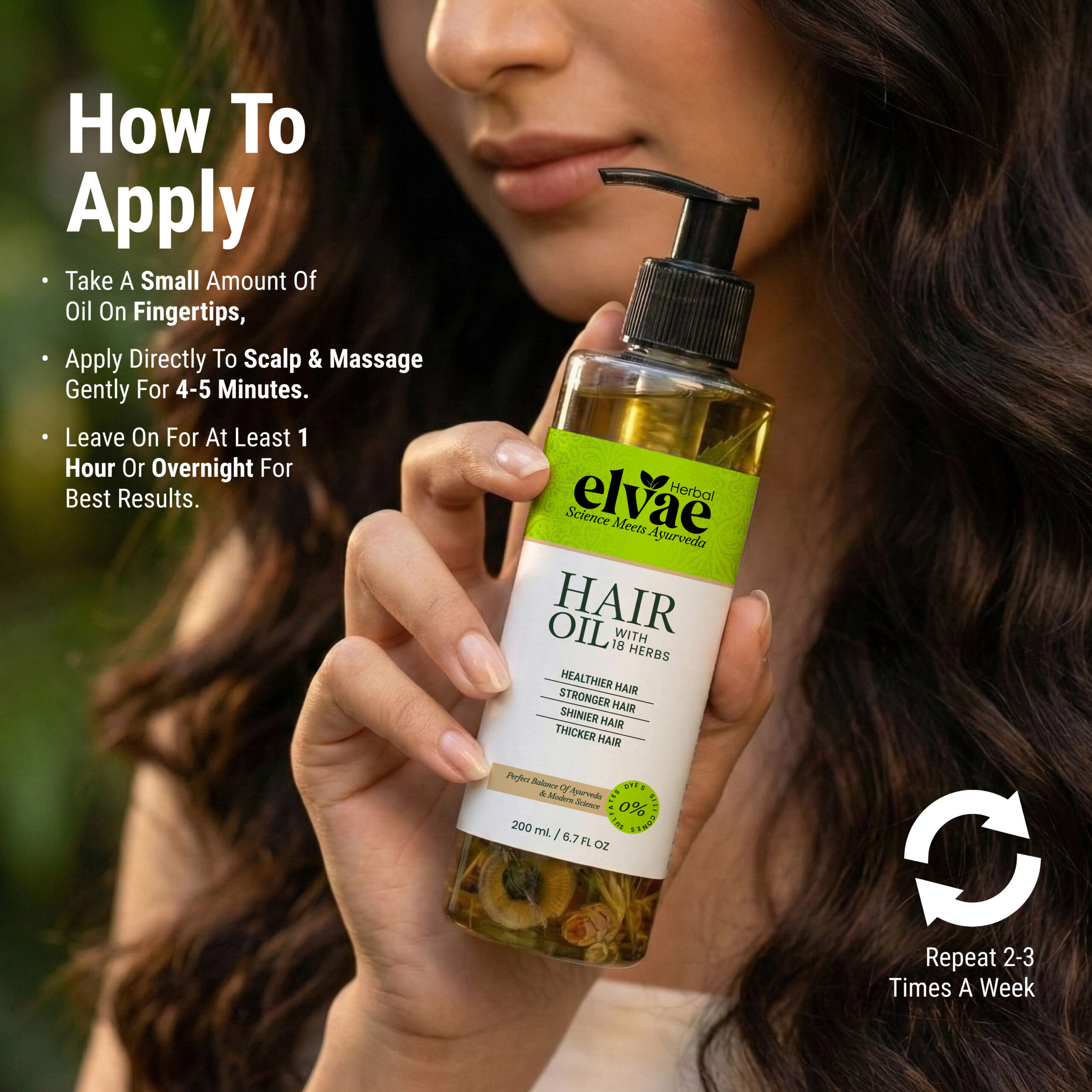 hair oil with 18 herbs hair oil with 18 herbs